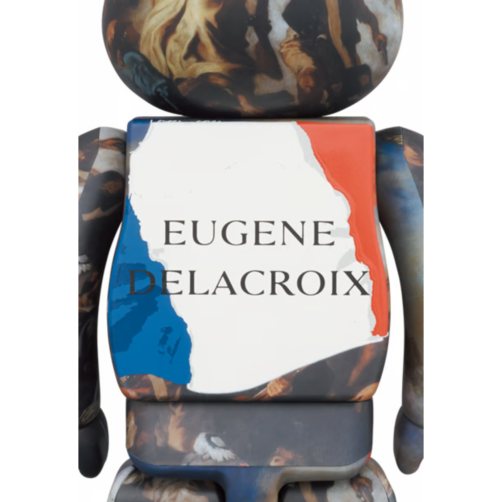 Eugene Delacroix Liberty Leading People Be@Rbrick 100% & 400% 2Pk Figure