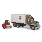 MACK Granite UPS logistics Truck + Forklift