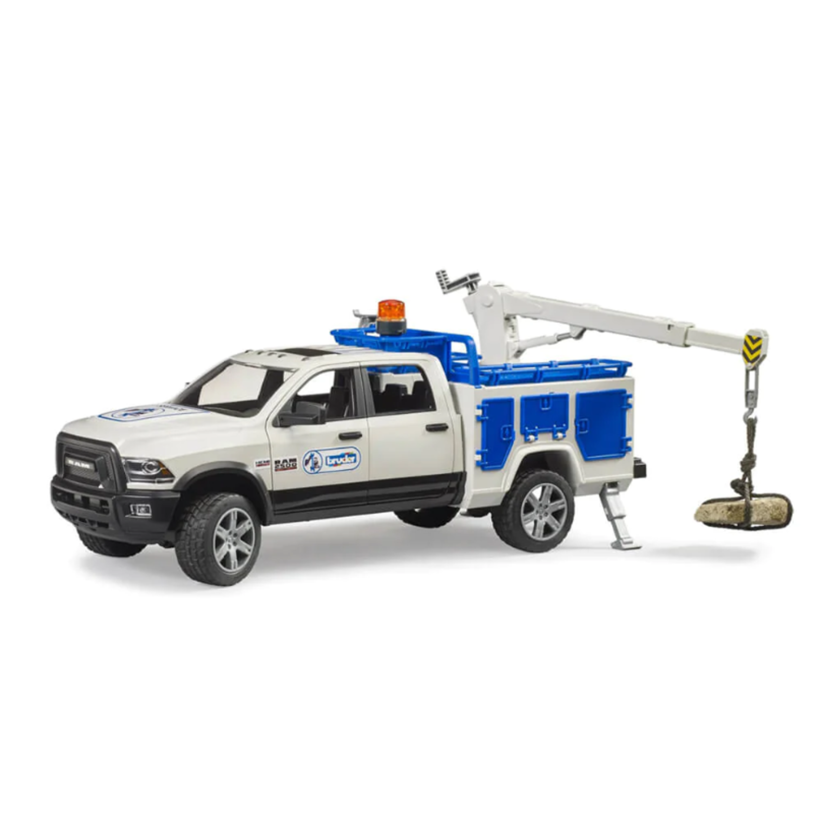 RAM Service Truck w crane + rotating beacon light