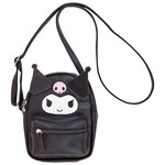 Shoulder Bag: Face Kuromi