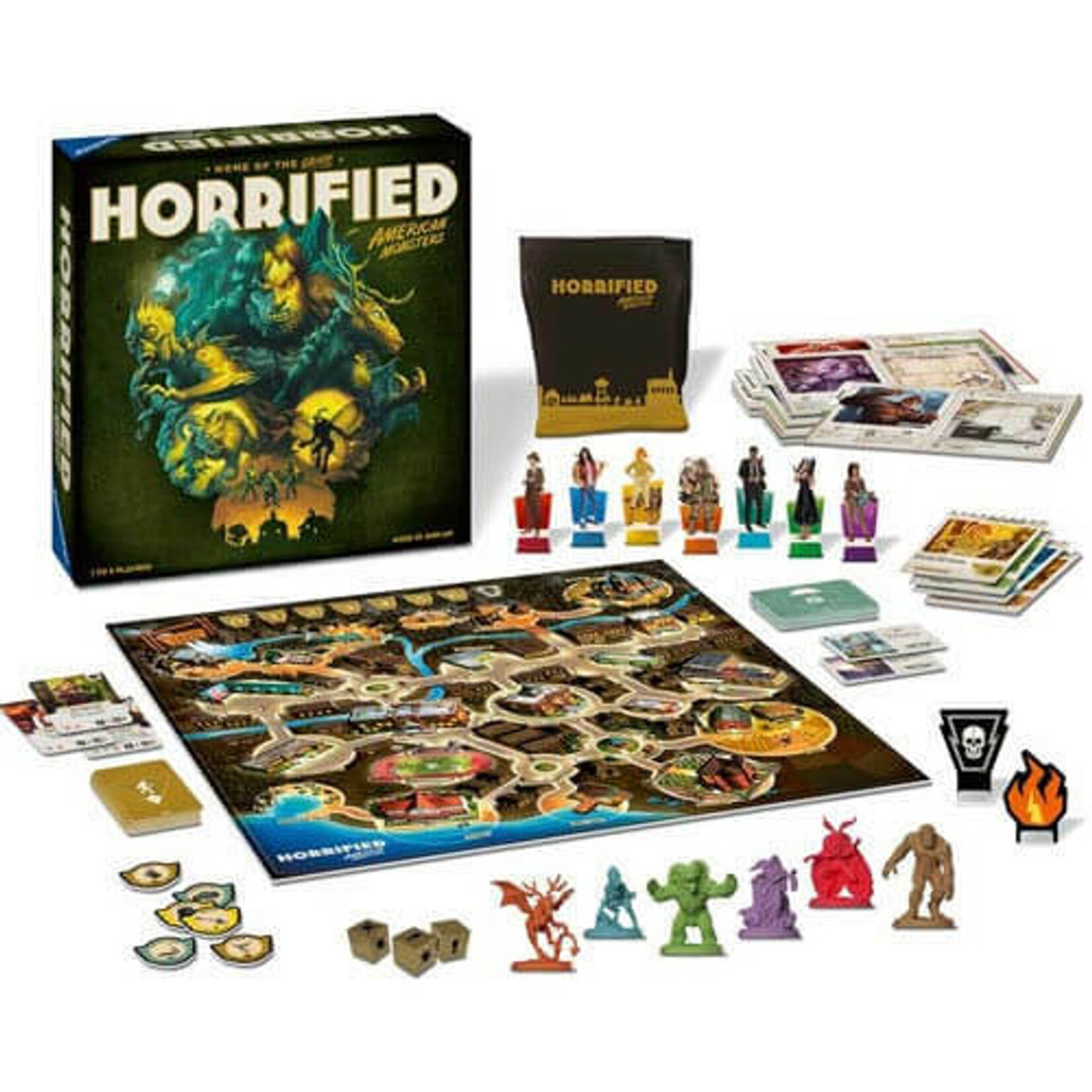 Horrified American Monsters Game