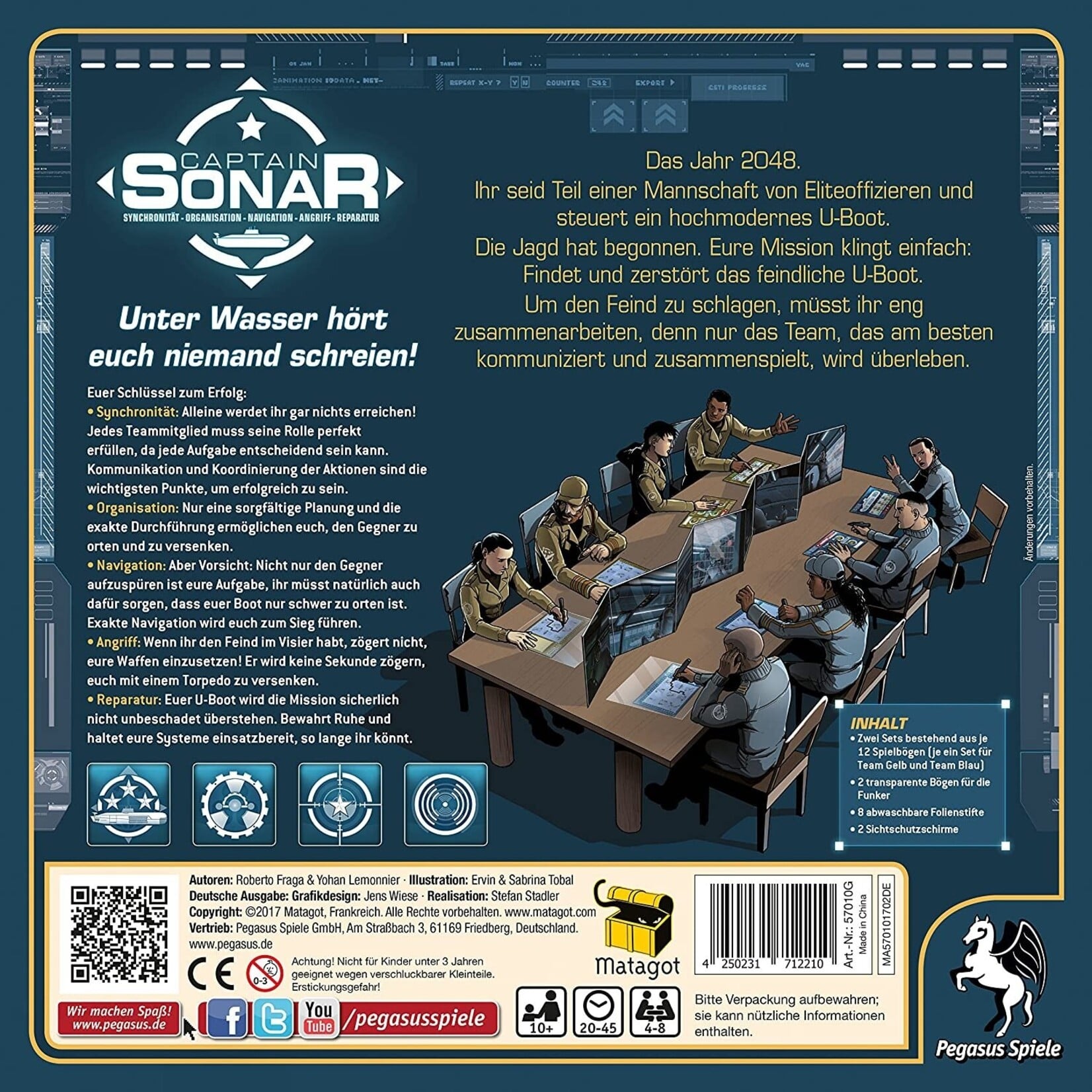 Captain Sonar Game