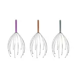 Head Massager Chrome Asst