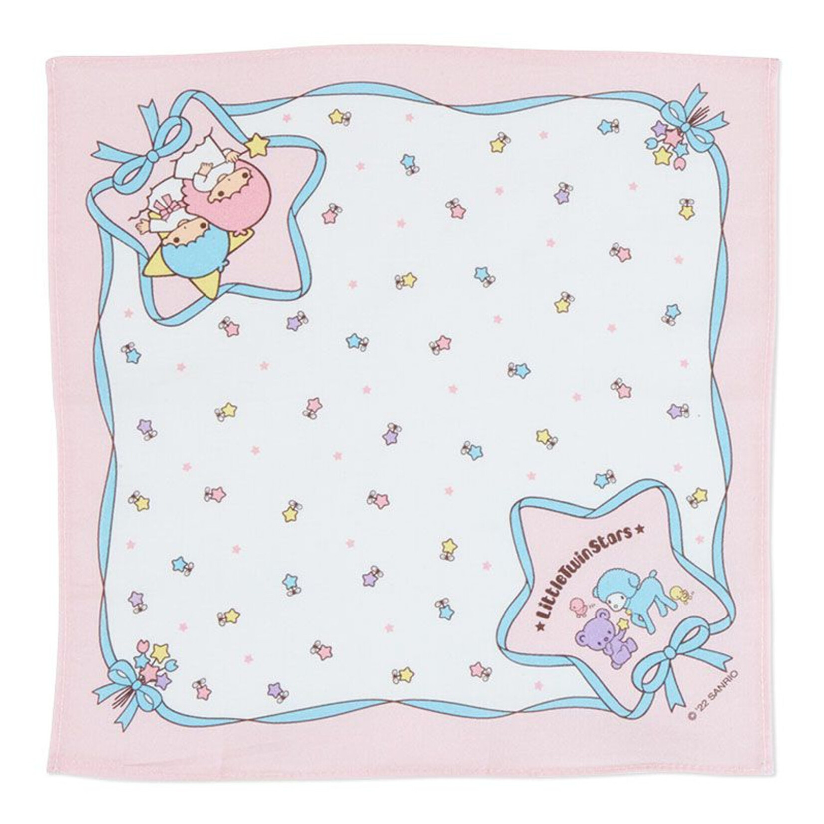 Twin Stars Handkerchief and Case