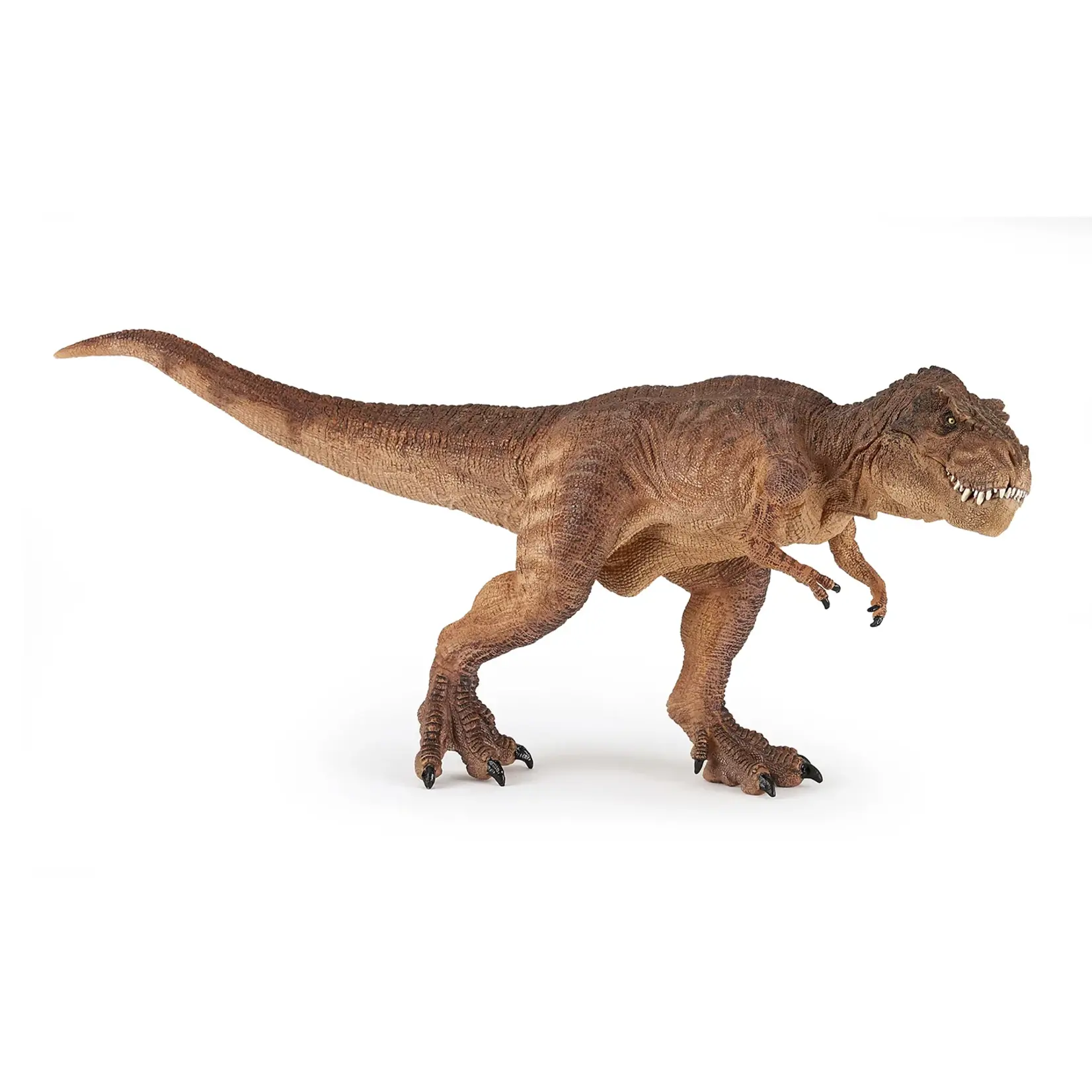 Brown Running T-Rex Papo Figure