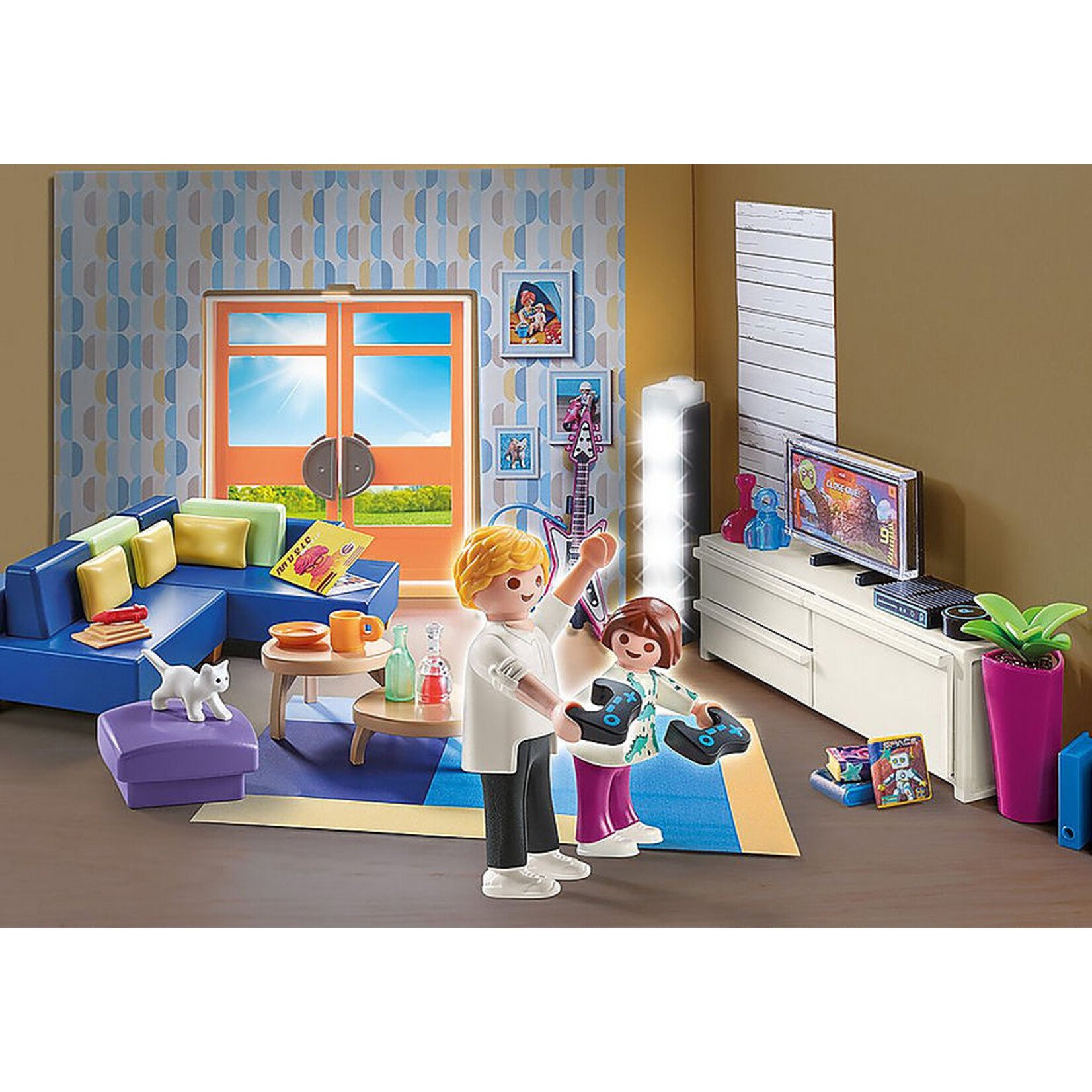 Family Room Playmobil Set