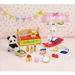 Calico Baby's Toy Box: with Snow Rabbit and Panda Babies