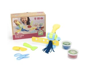 Play Dough Tool Kit With Dough Extruder, Dough Scissors, Playdough