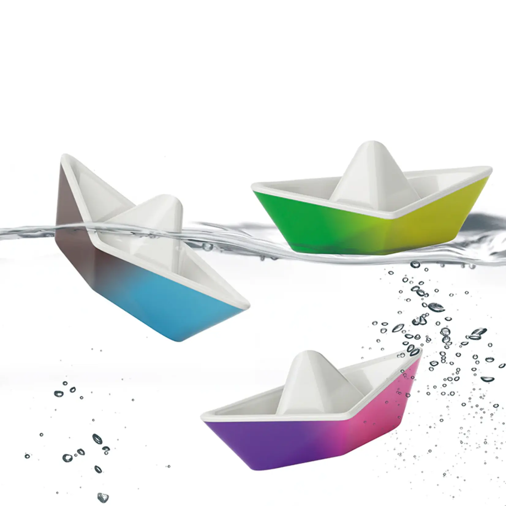 Color Changing Origami Boats Bath Toy