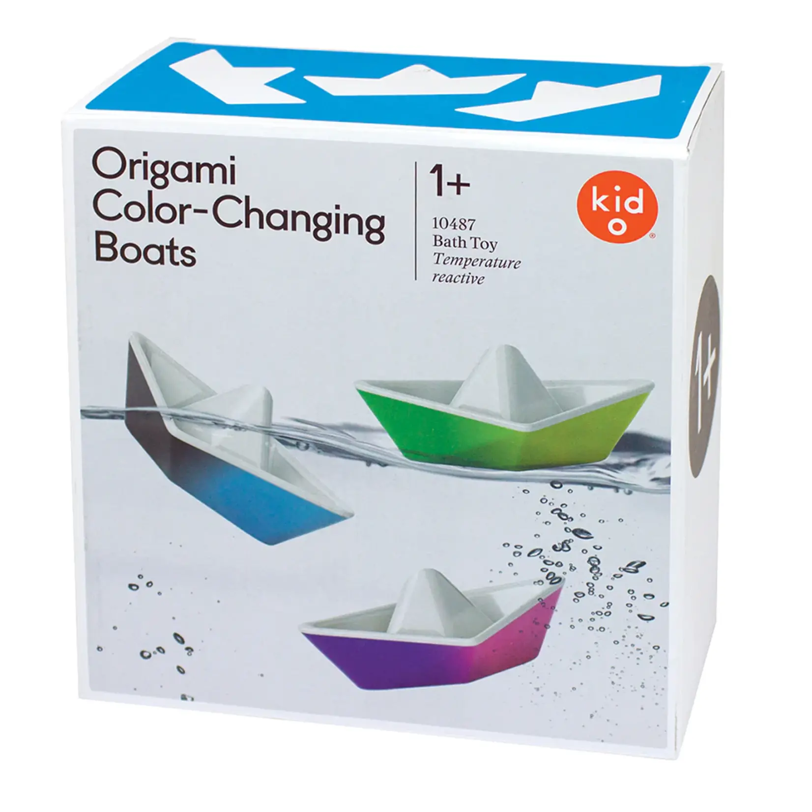 Color Changing Origami Boats Bath Toy