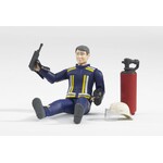 Fireman With Accessories 4.2" Figure