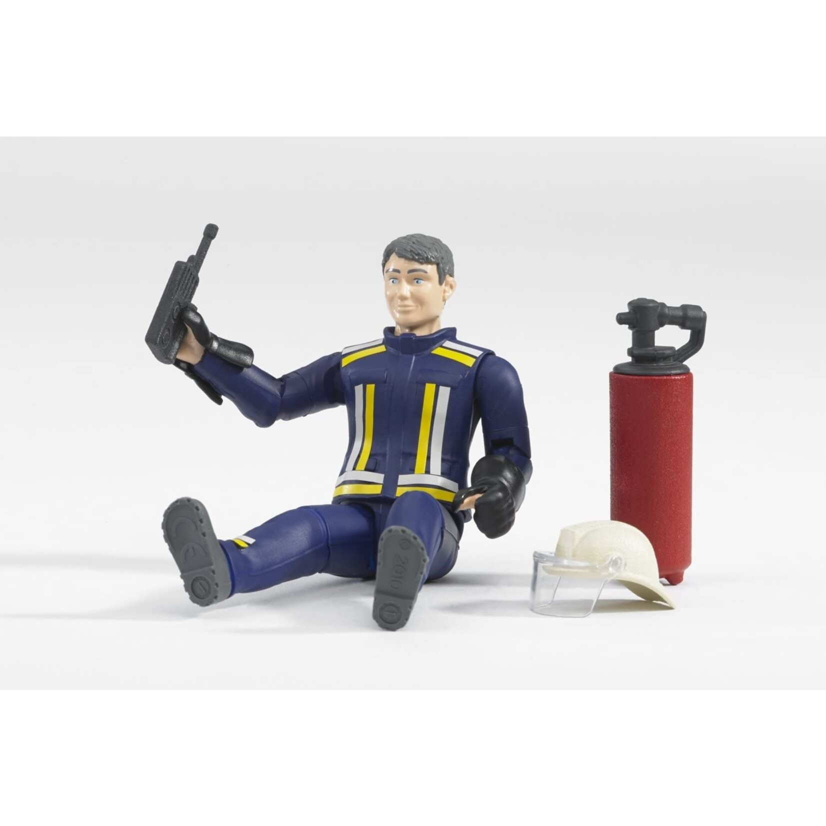 Fireman With Accessories Bruder Figure