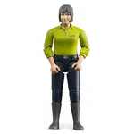 Woman Dark Blue Jeans Bruder Figure