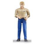 Man Blue Jeans Bruder Figure