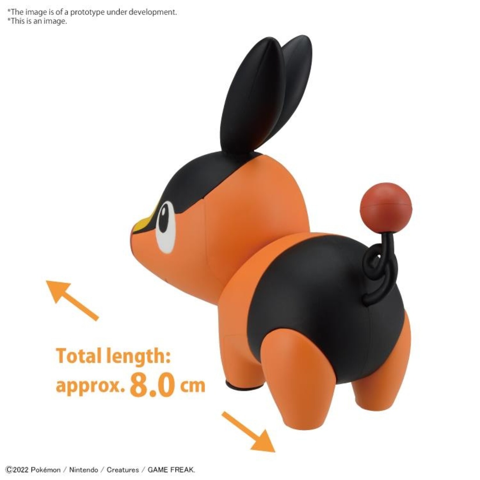 Tepig #14 Pokemon Model Kit Quick!! by Bandai Hobby