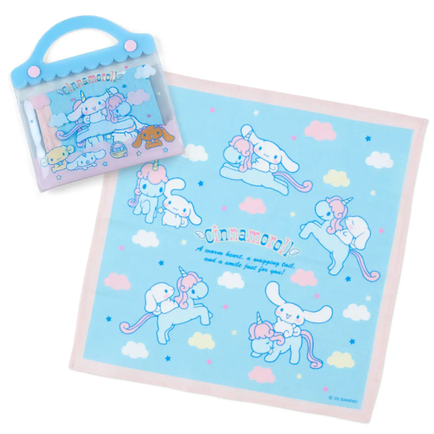 Cinnamoroll Handkerchief and Case