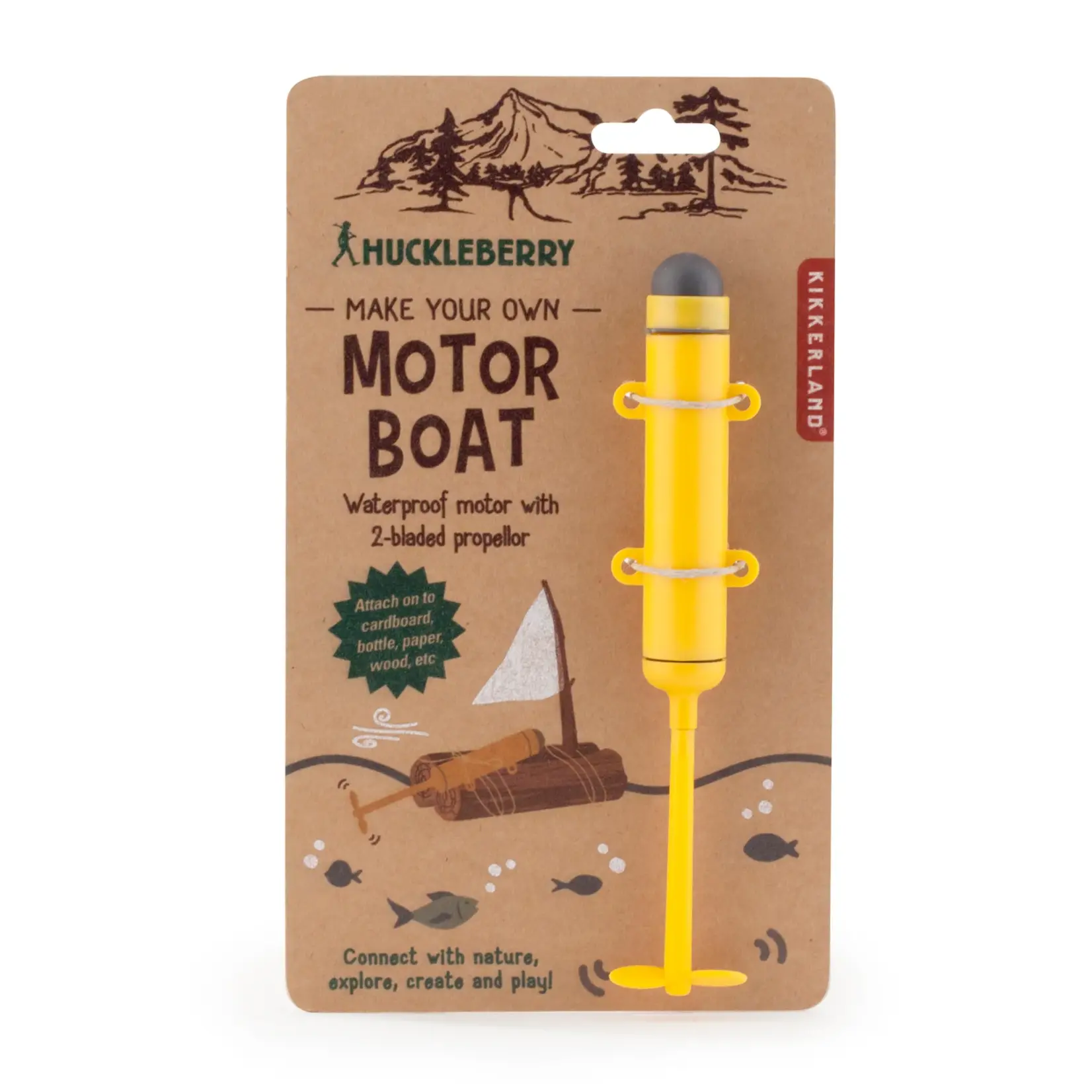 Huckleberry Mini DIY Motor Boat