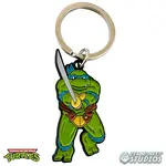 Leaping Leonardo TMNT Keychain