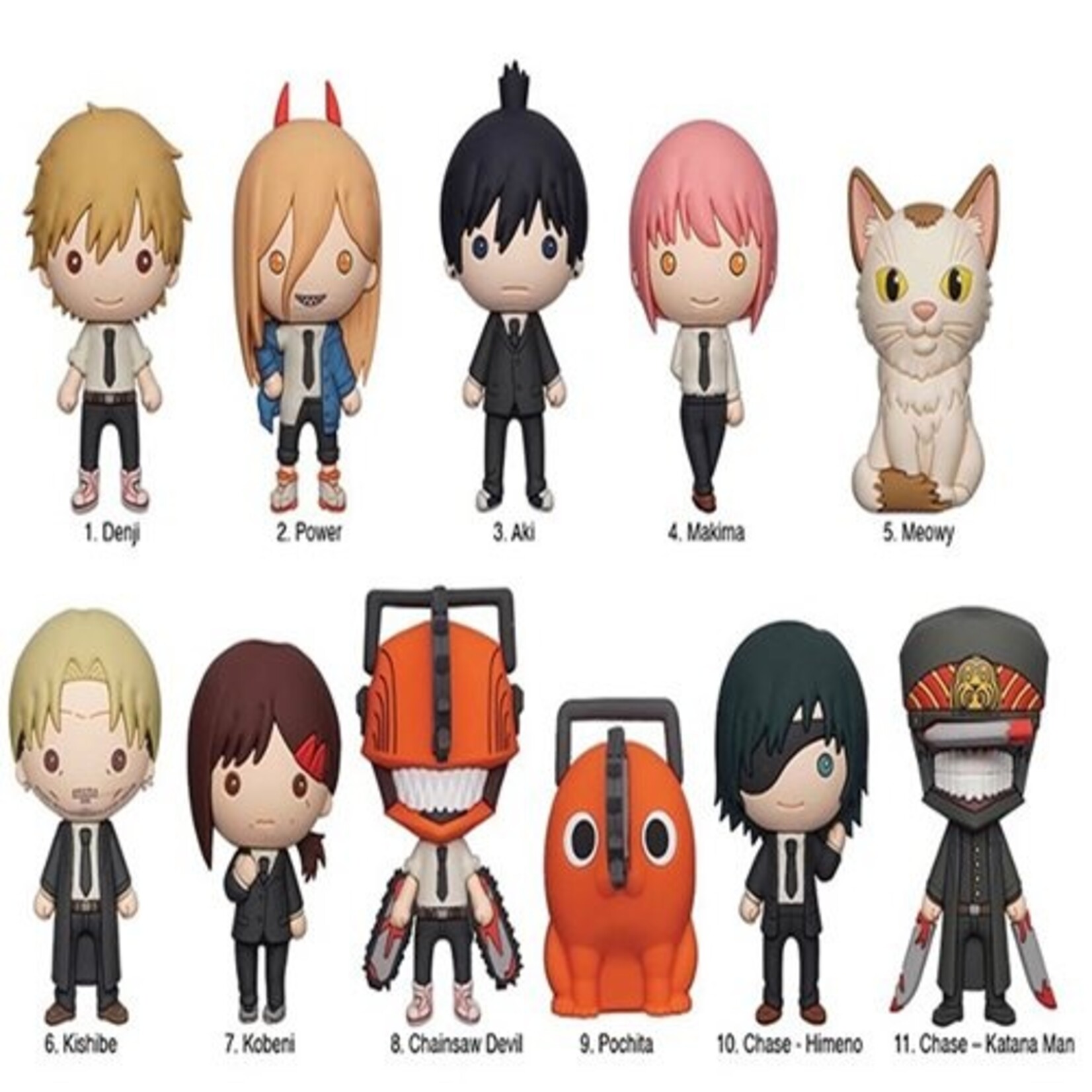 Chainsaw Man Series 1 3D Foam Clip Blind Bag