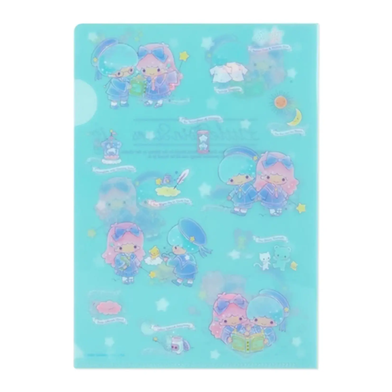 Twin Stars Picture Book Clear File Folder