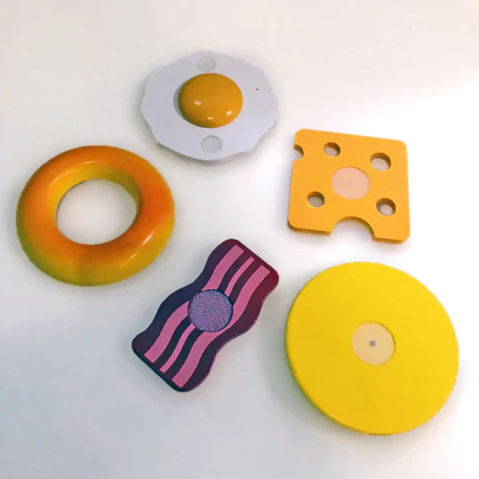 Build A Breakfast Sandwich: Wooden Assembly Toy