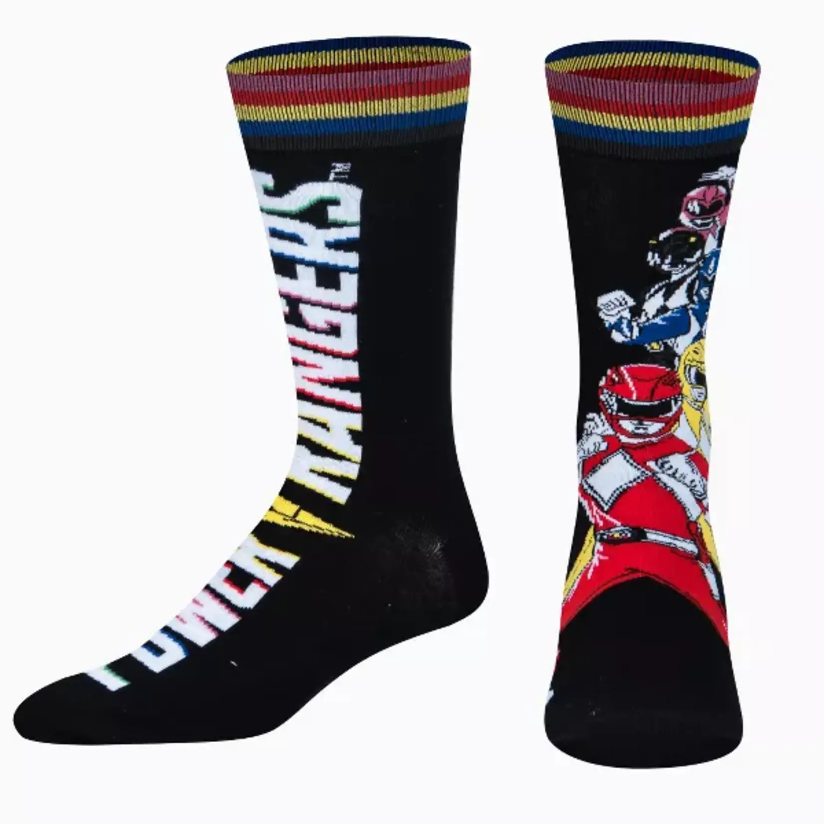 Power Rangers Split - Mens Crew Straight