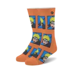 Naruto Heads Mens Crew Socks