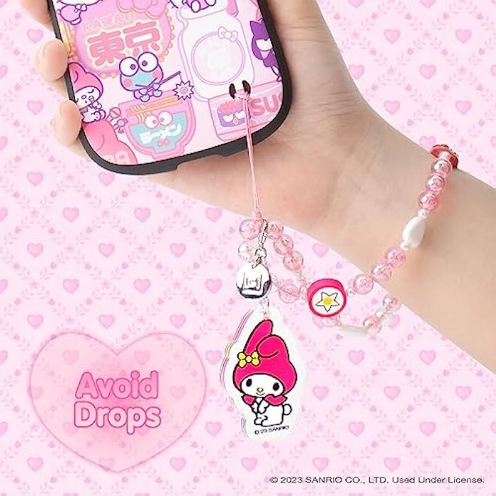 Sanrio HK and friends Acrylic Beaded Strap - My Melody