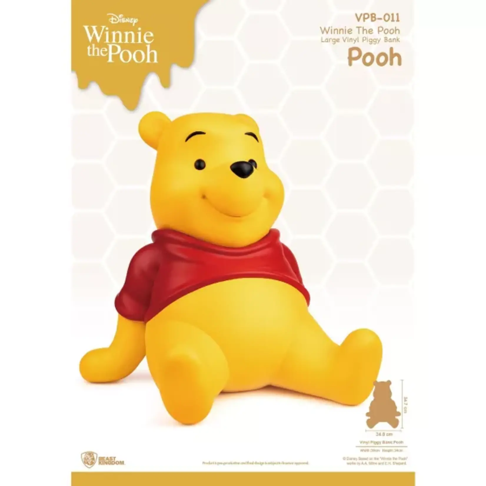 Winnie The Pooh Piggy Bank Vinyl