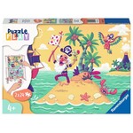 Puzzle & Play: Pirate Adventure 24-Piece Multi-Puzzle