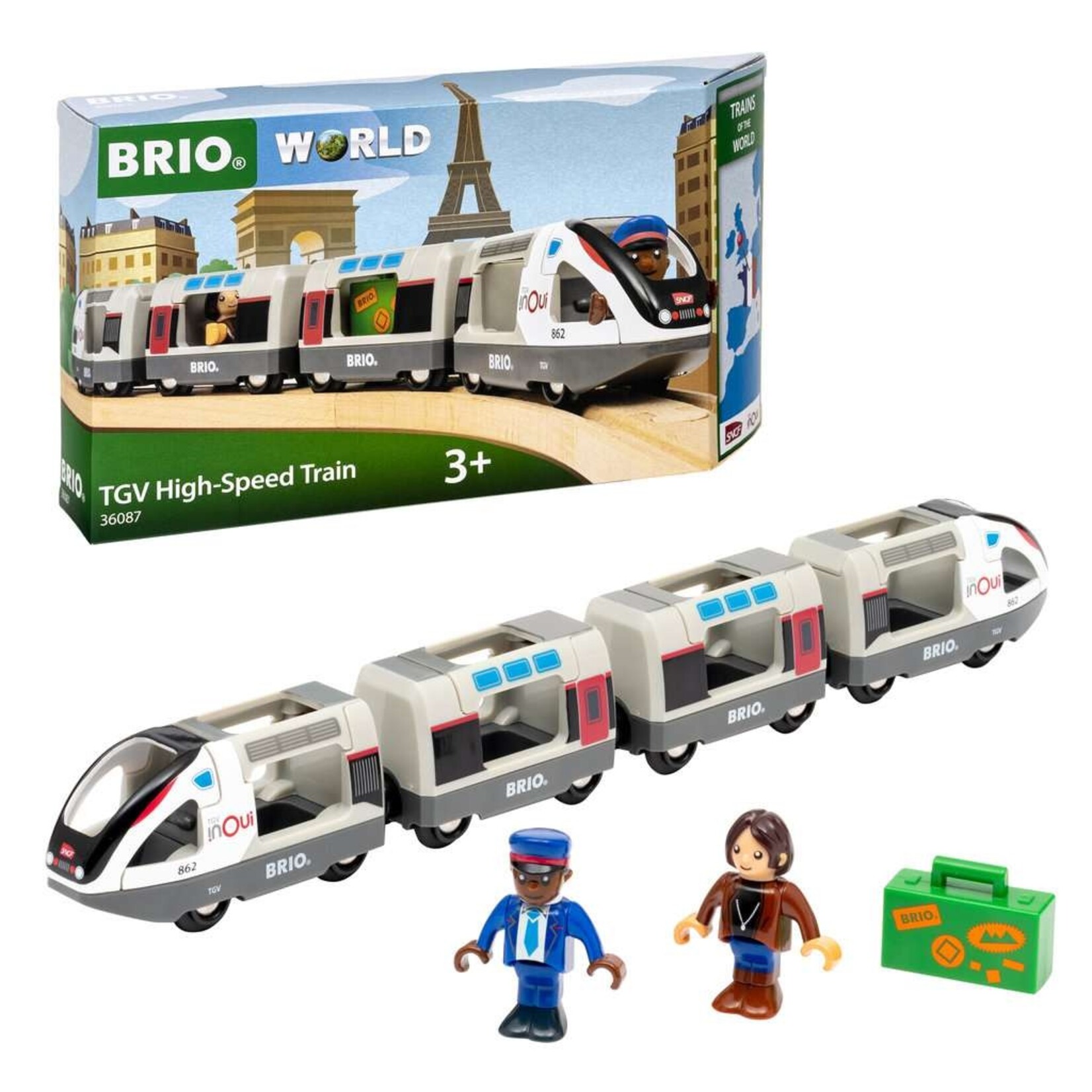 BRIO World TGV High Speed Train Playset