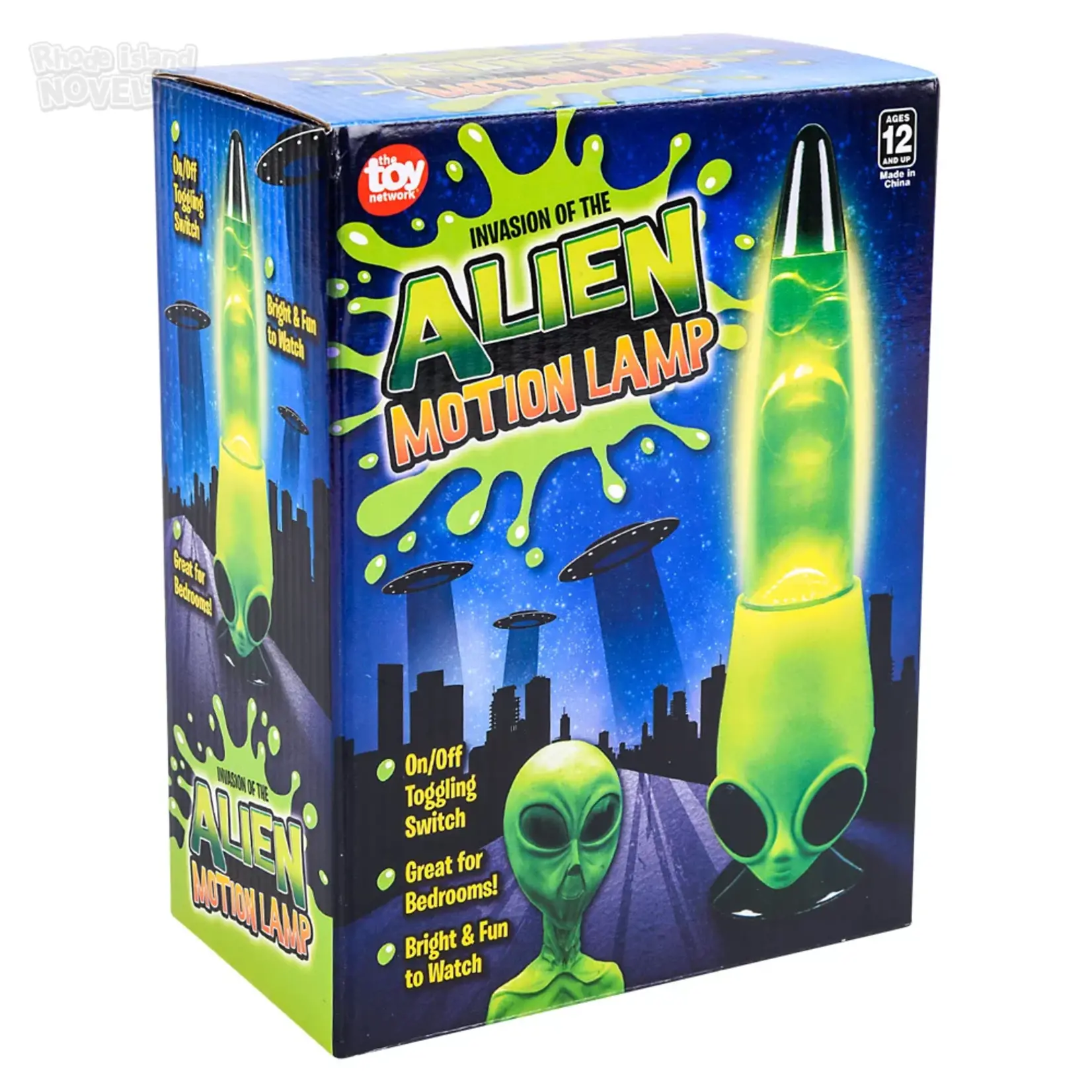 Alien Head Wax Motion Lamp