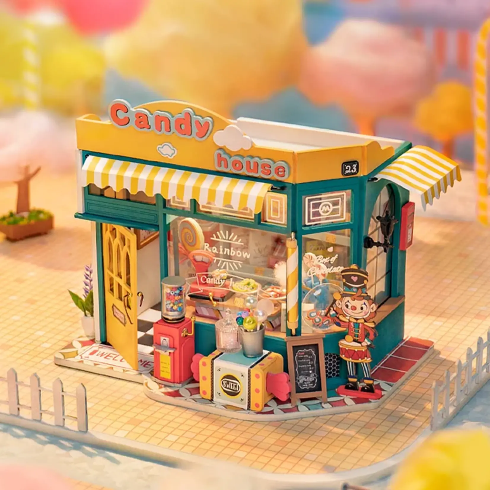 Rainbow Candy House Model
