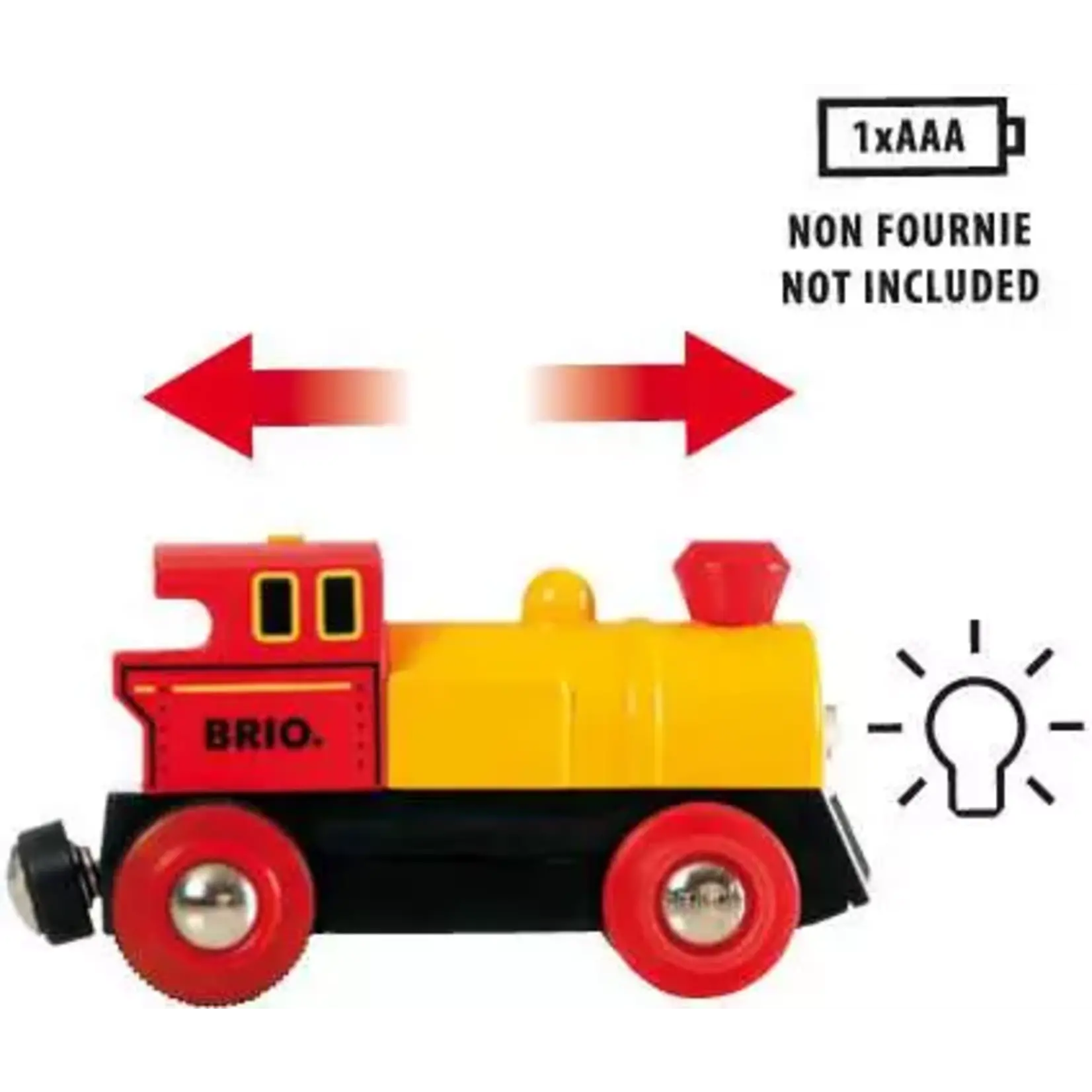 BRIO World Two-way Battery Powered Engine