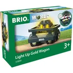 BRIO World Light Up Gold Wagon