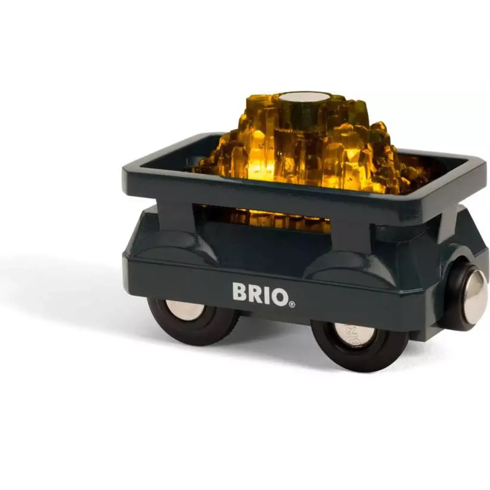 BRIO World Light Up Gold Wagon
