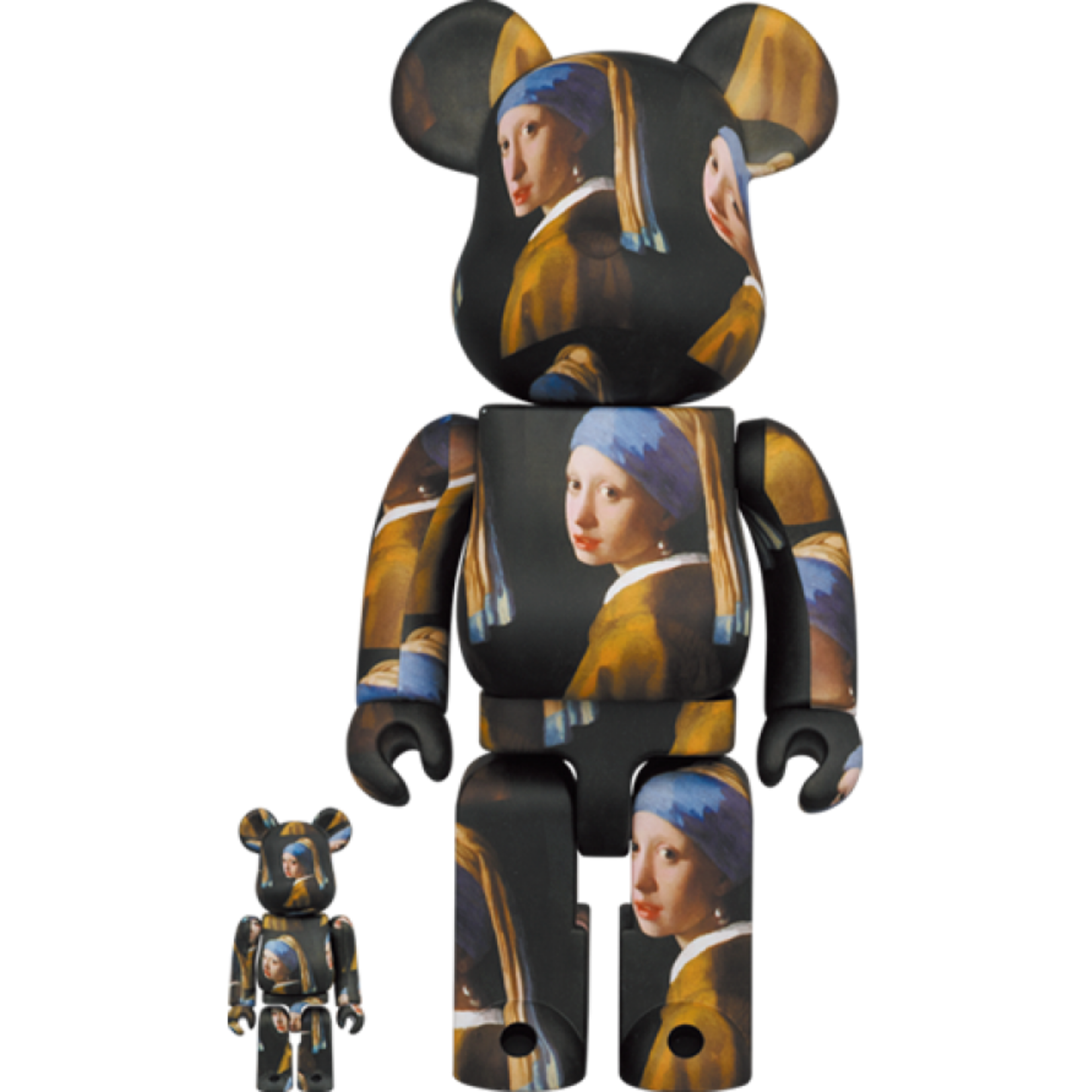 Johannes Vermeer (Girl with the Pearl Earring) 2pk 100% & 400% Figure Be@rbrick