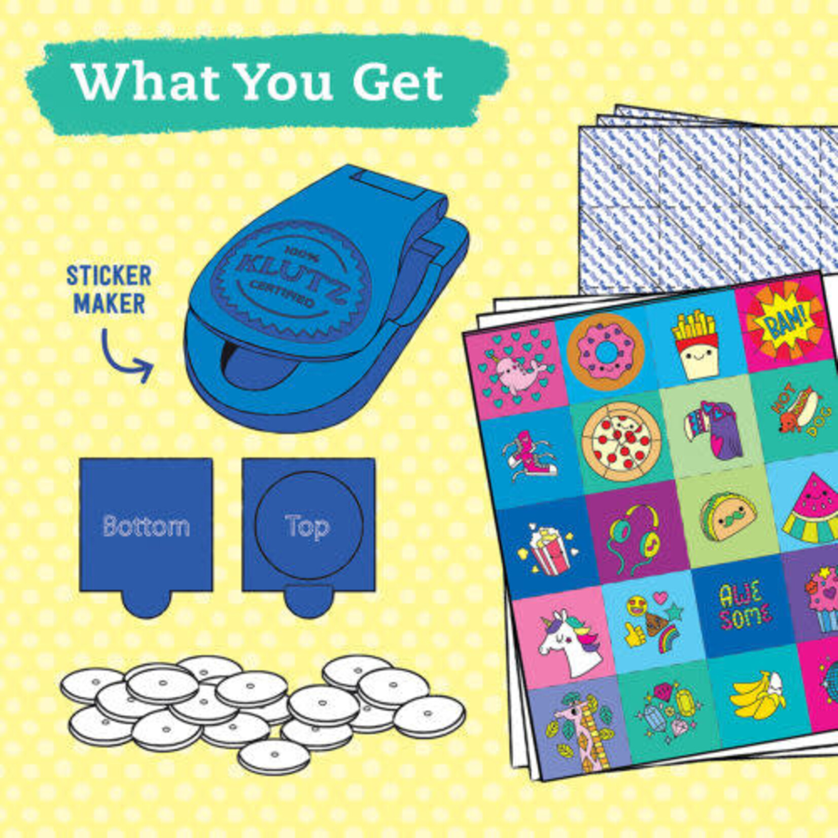 Make Your Own Puffy Stickers Book & Activity Kit