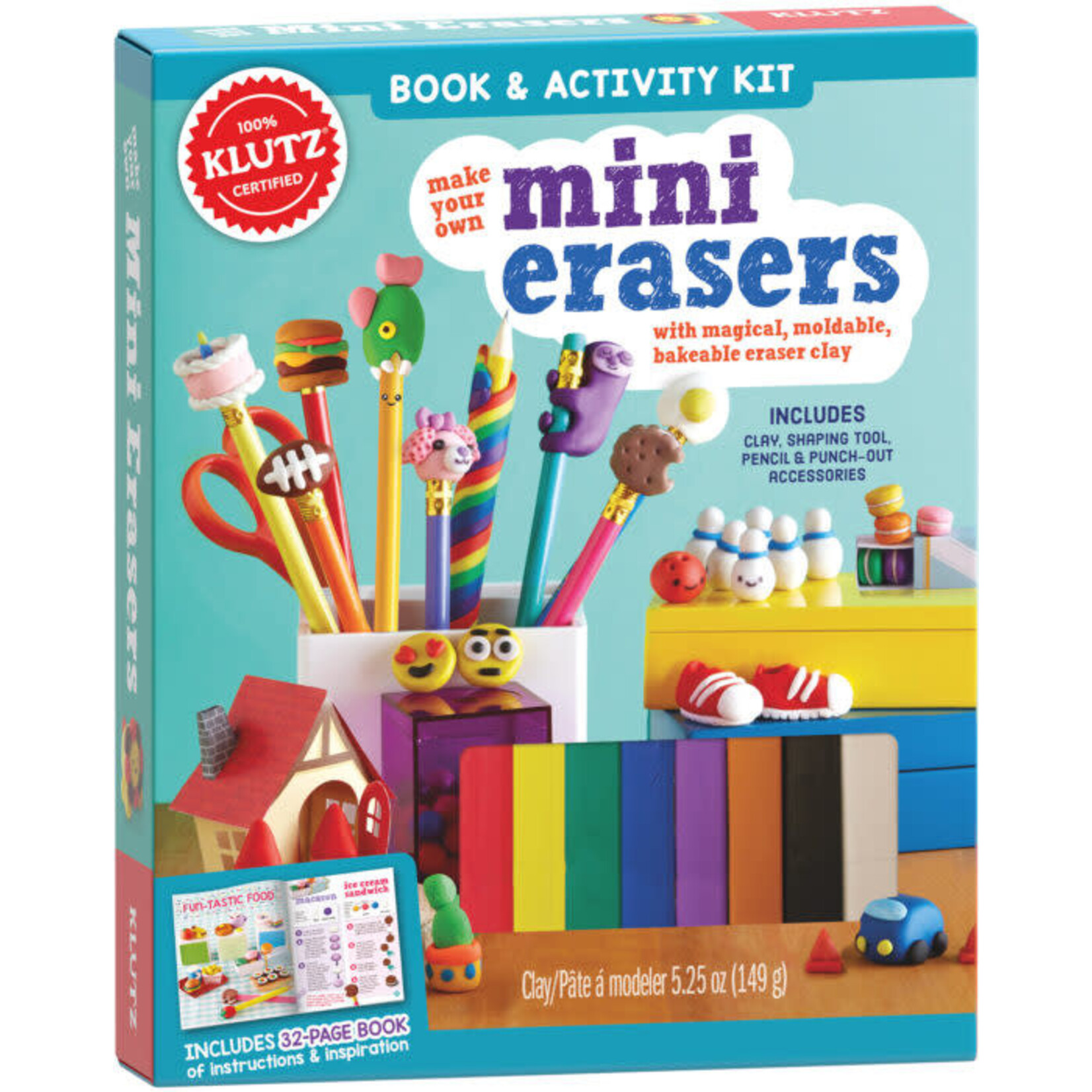 Make Your Own Eraser Book & Activity Kit