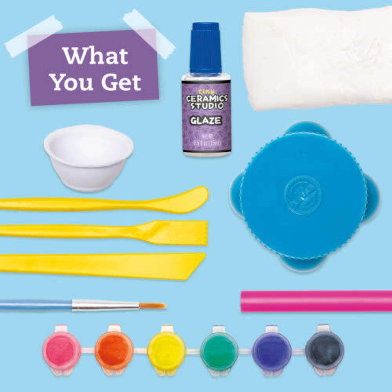 Tiny Ceramic Studio Book & Activity Kit