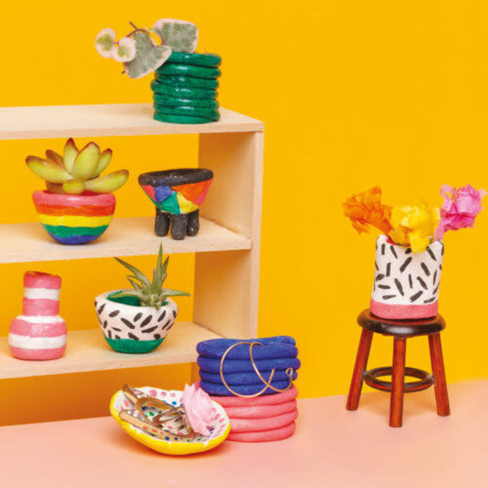 Tiny Ceramic Studio Book & Activity Kit