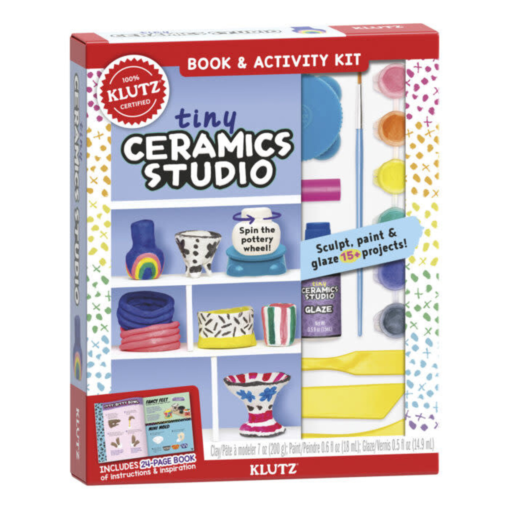 Tiny Ceramic Studio Book & Activity Kit