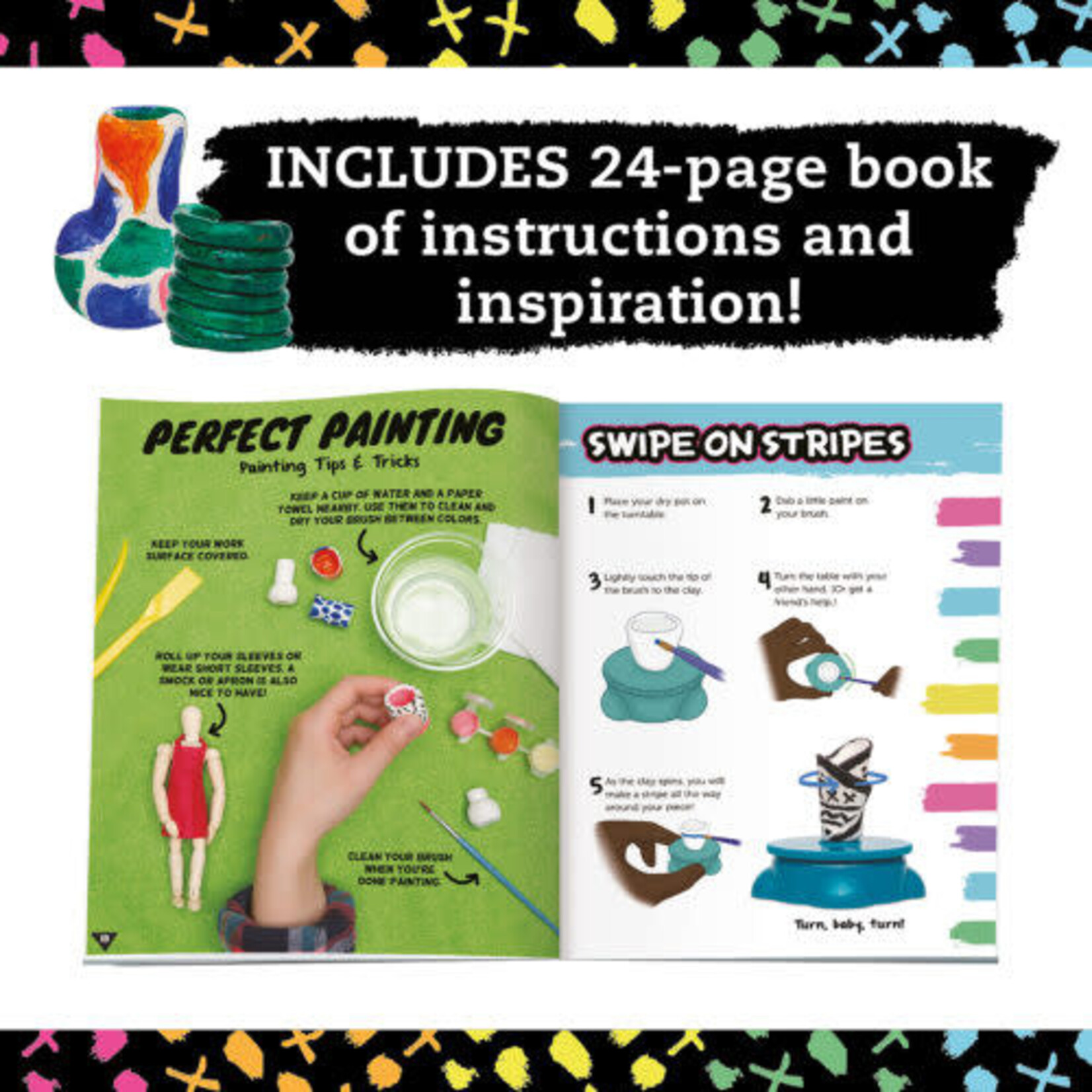 Tiny Ceramic Studio Book & Activity Kit