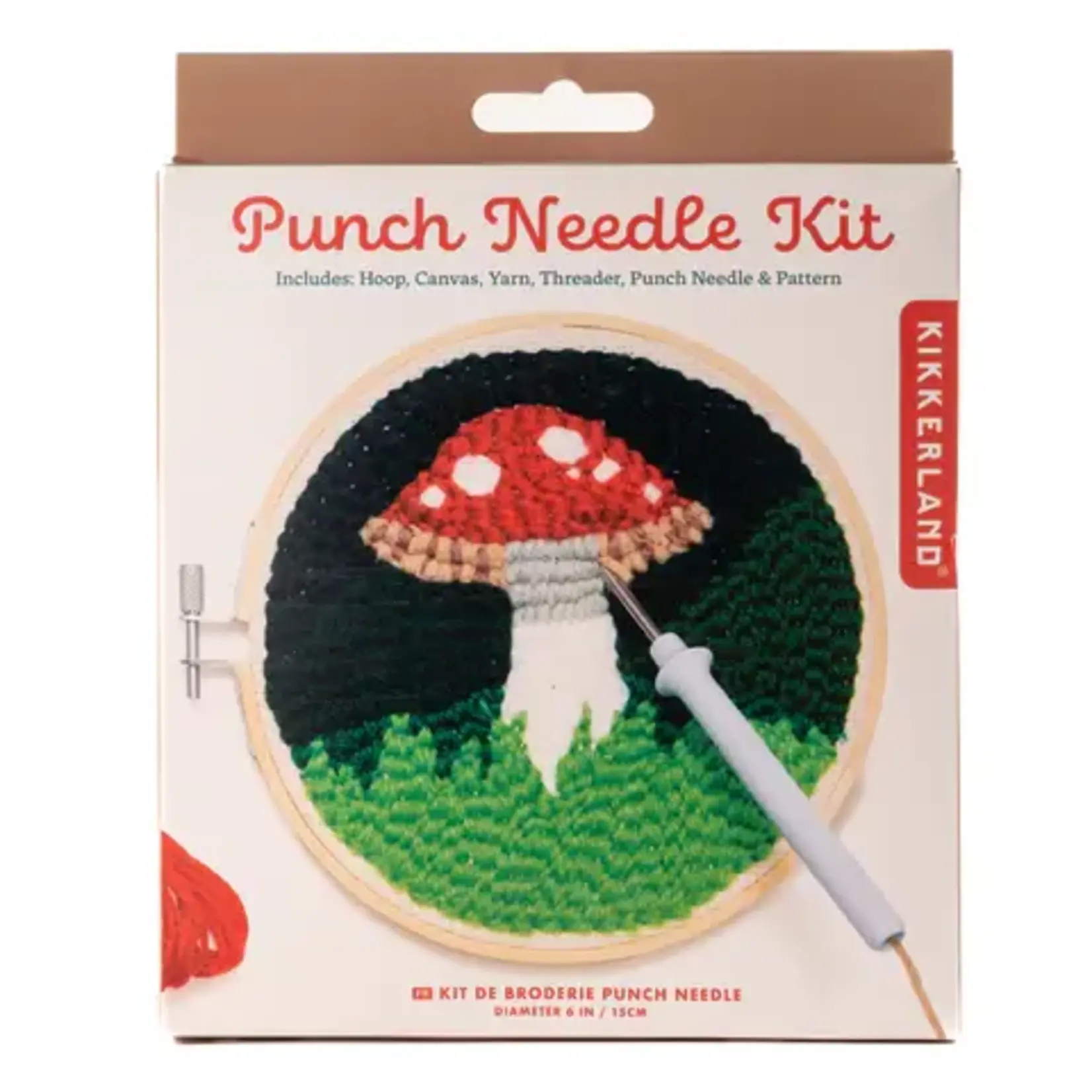 Mushroom Punch Needle Kit