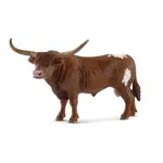 Schleich Texas Longhorn Bull Figure