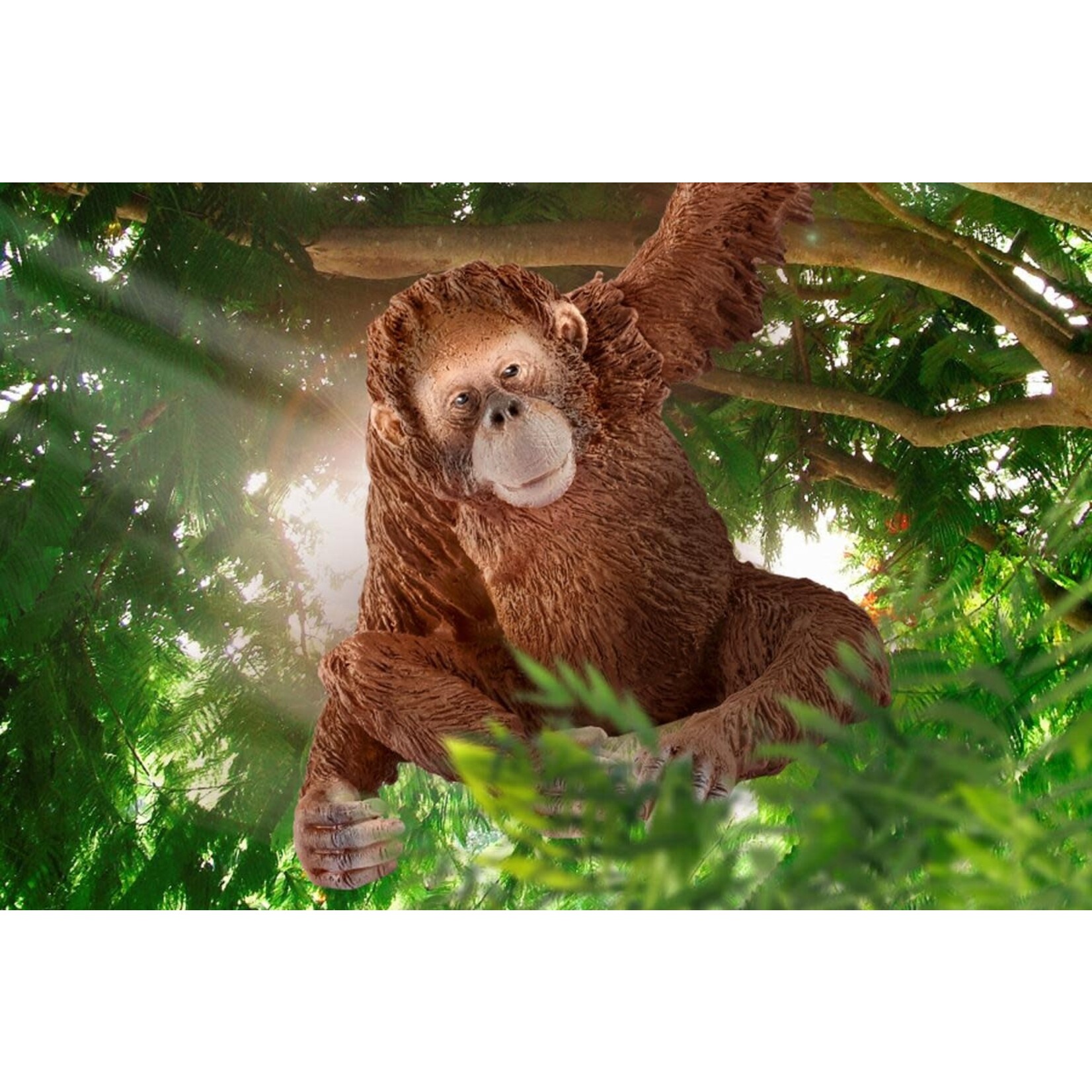 Schleich Female Orangutan Figure