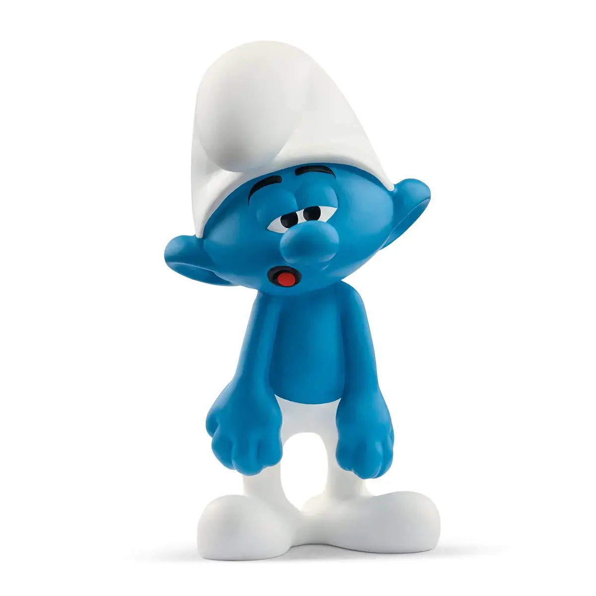 Schleich Figurina Collezionabile Puffi: Quattrocchi In Azione (The Hefty Smurf), Altezza 11cm (2021)