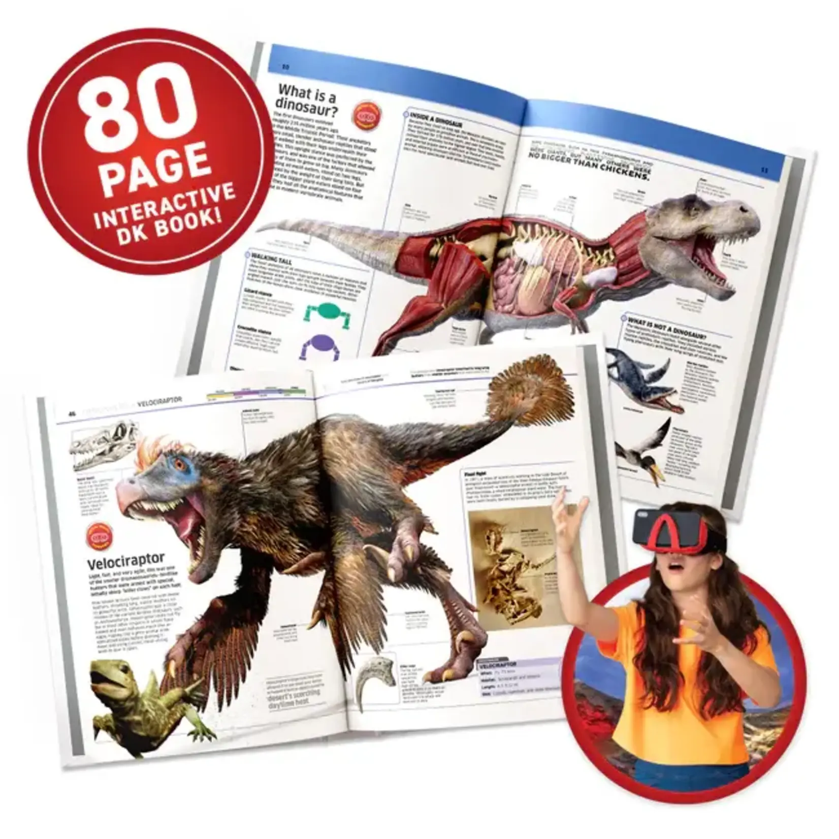 Virtual Reality Dinosaurs! Gift Set