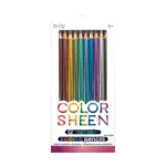 Color Sheen Metallic Colored Pencils 12 Pack