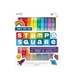 Stamp A Square Markers 12 Pack